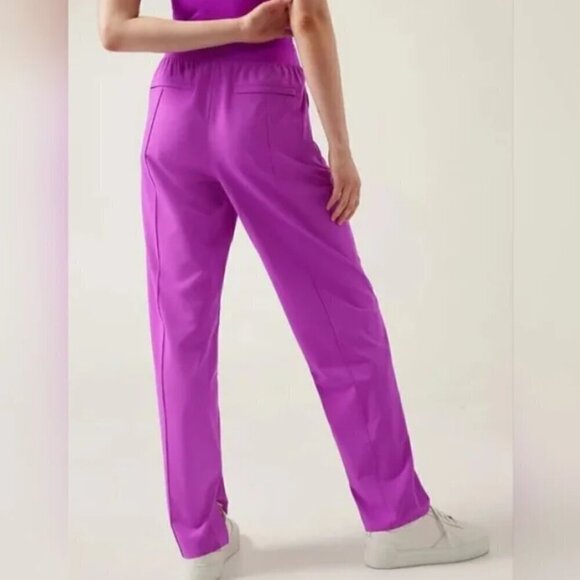 ATHLETA Brooklyn Heights | Vienna Slim Pant Plus Size 22 - Jazzy Purple #882642 - Picture 2 of 10